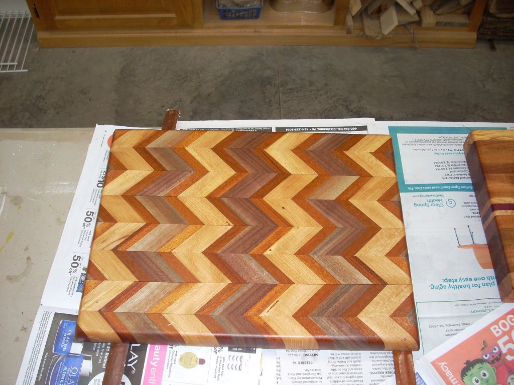 65 Chevron Board finish applied.jpg