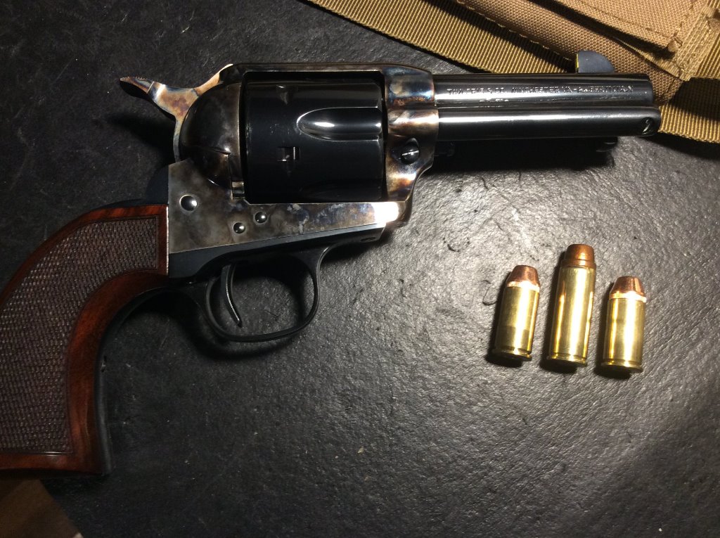 Taylors Running Iron .45 Colt with .45 Special loads.jpg