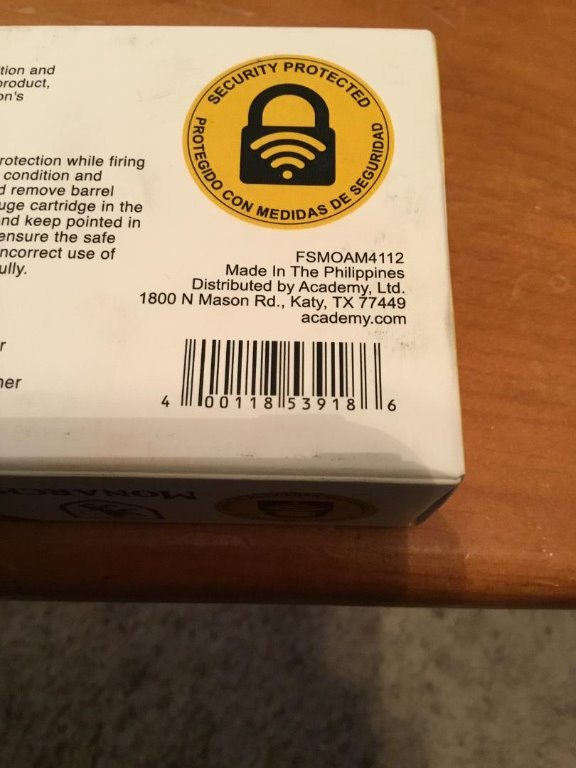 Back of box