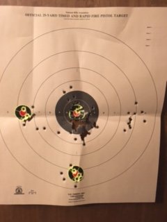 a lot @ 50 yds from rest