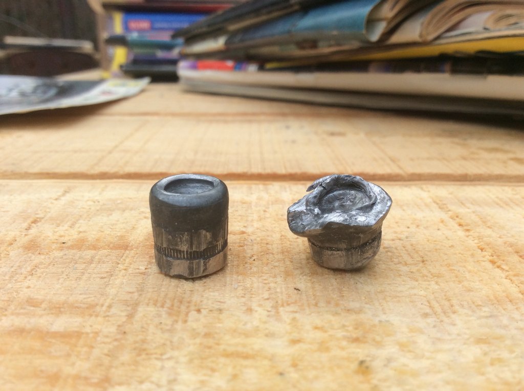 water jug result and 11 magazines hit speed 769 FPS.jpg