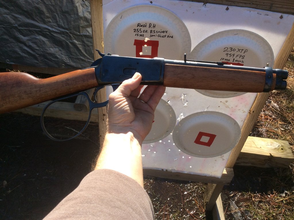 target result of 45 colt ranch hand with new rear sight.jpg