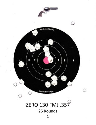 Uberti SmokeWagon - 25 rounds @ 25 feet