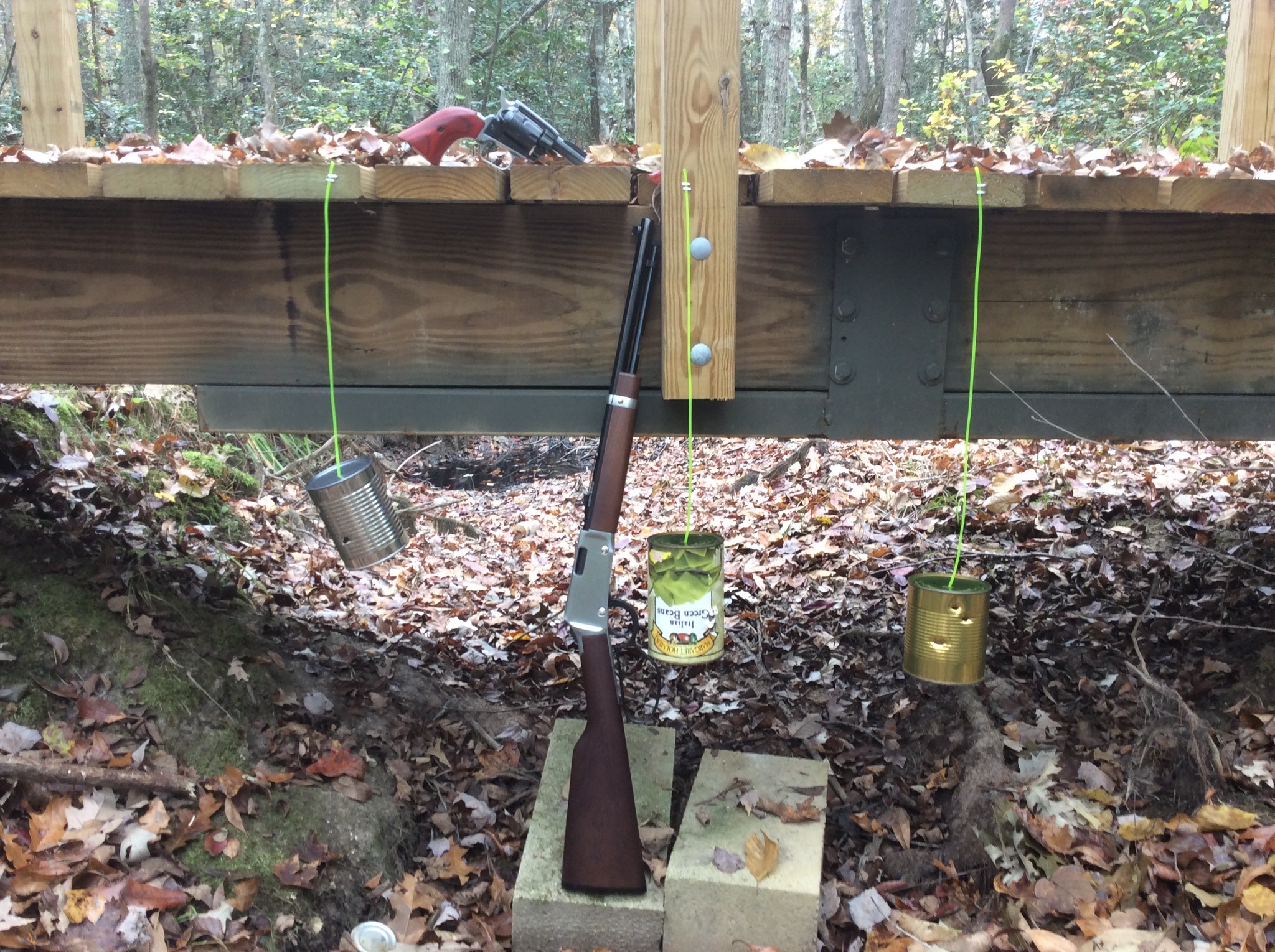 plinking along the dried up creek bed.jpg