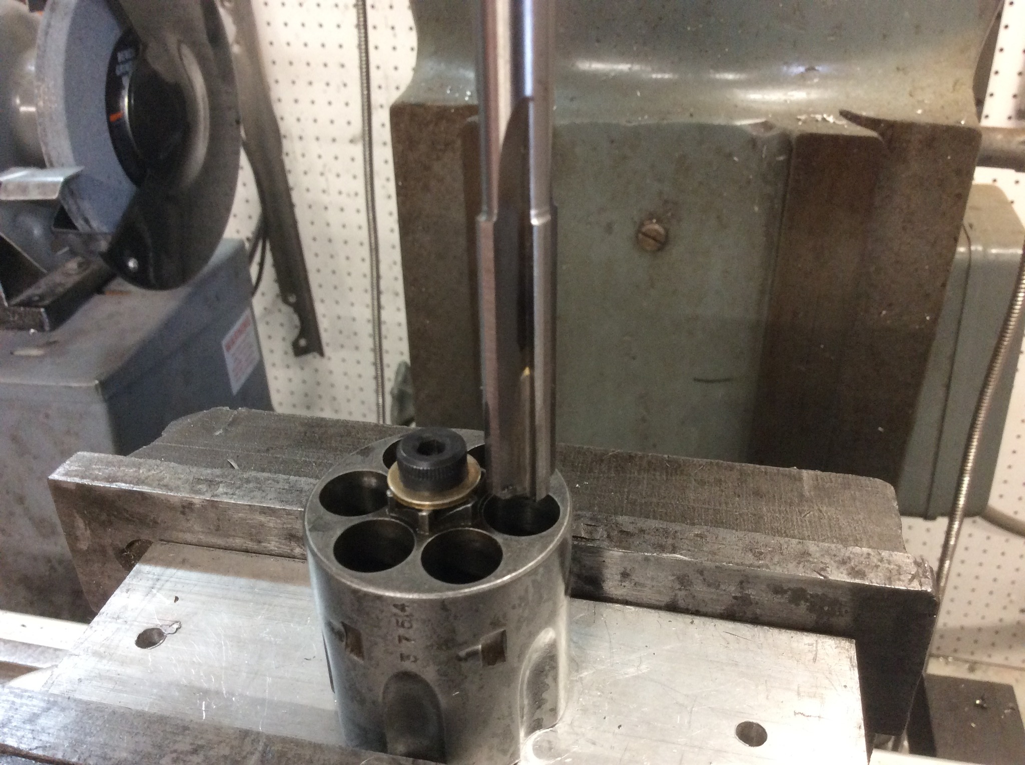 reaming neck part of cylinder chamber to .447.jpg