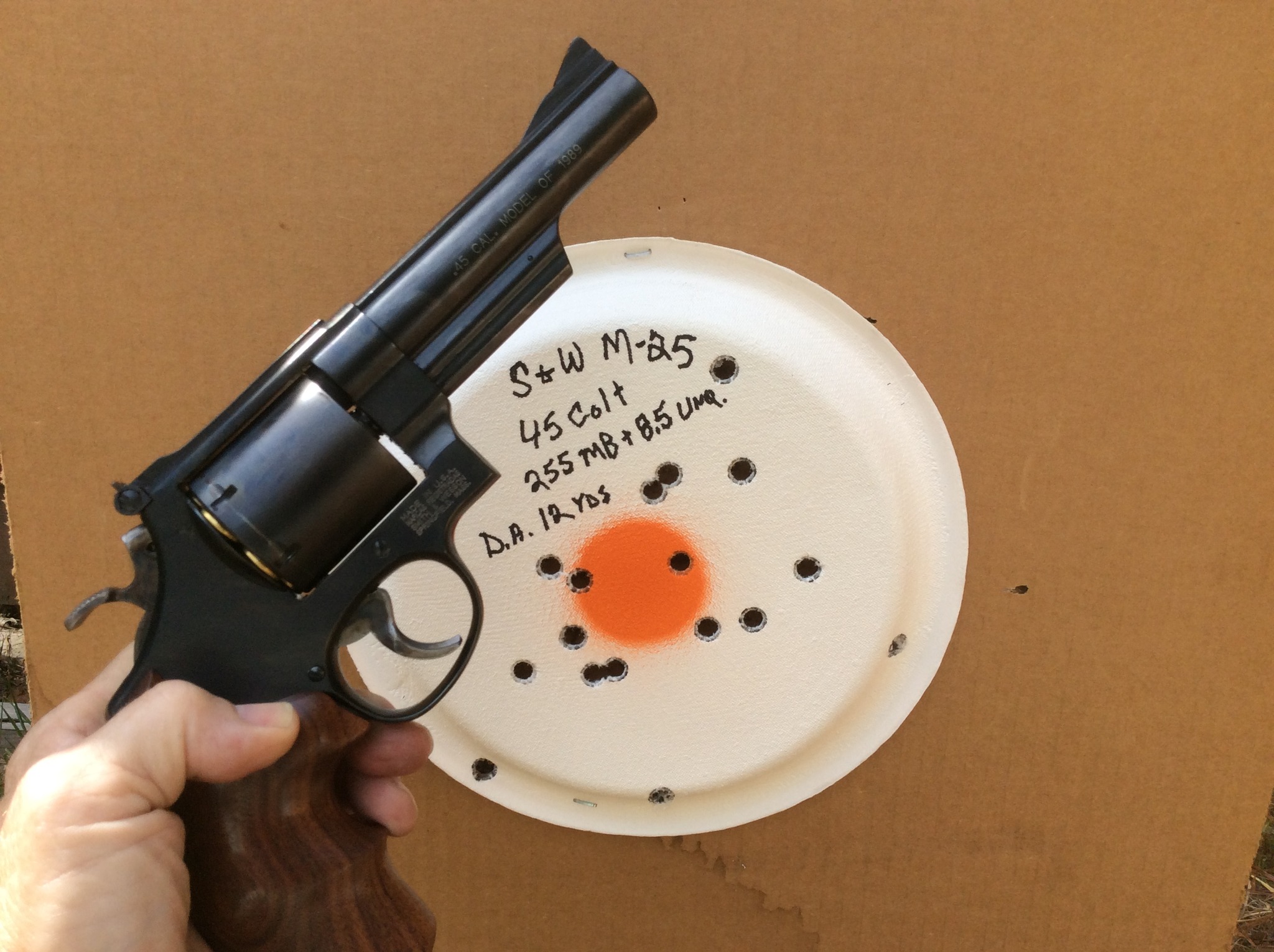 Smith Model 25  not bad in double action.jpg