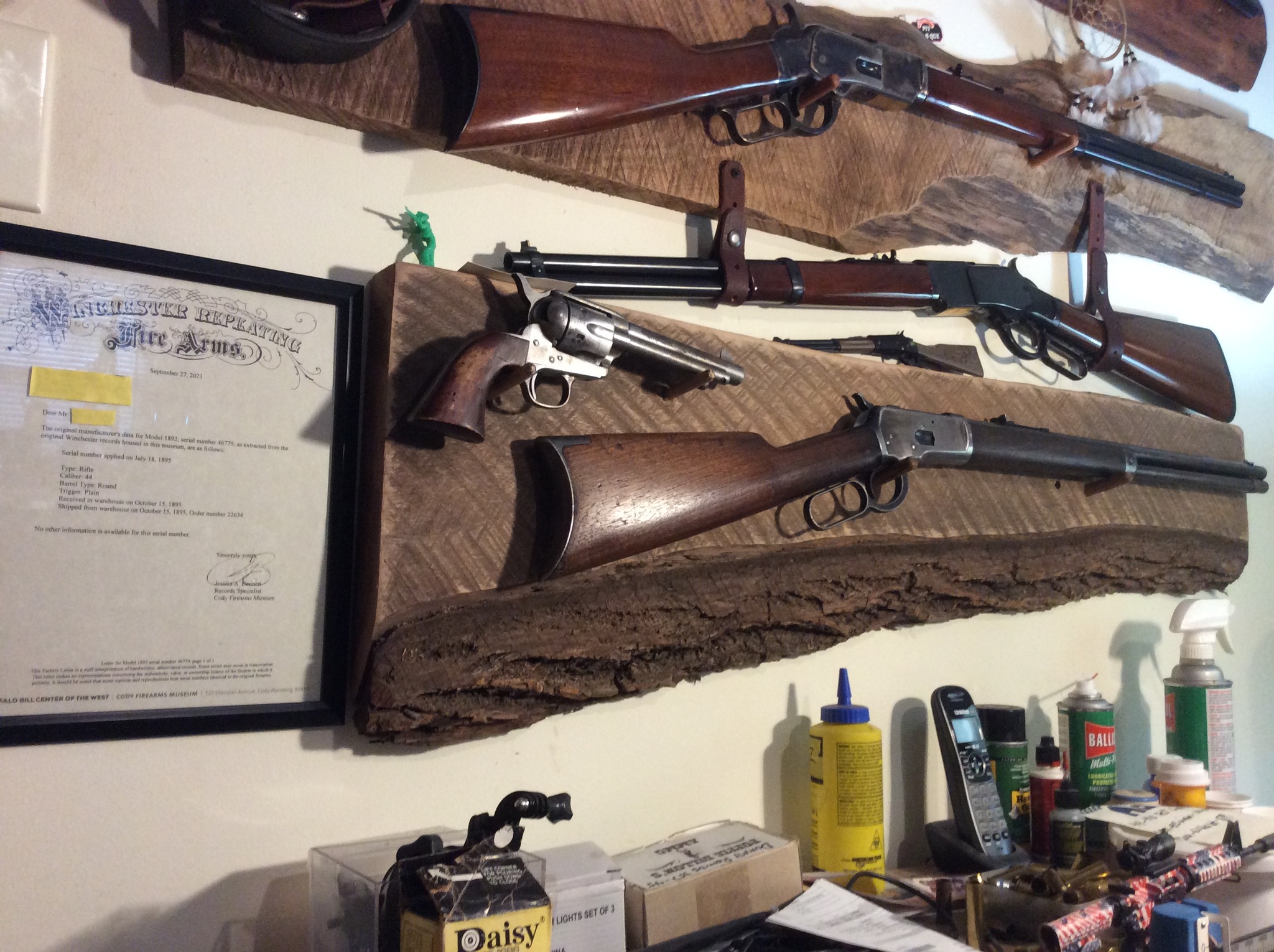 Winchester Model 1892  in good company.jpg