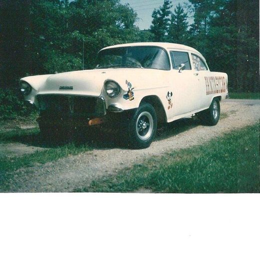 My buddy Bill Anderson's 55 Chevy  he had in 1971.jpg