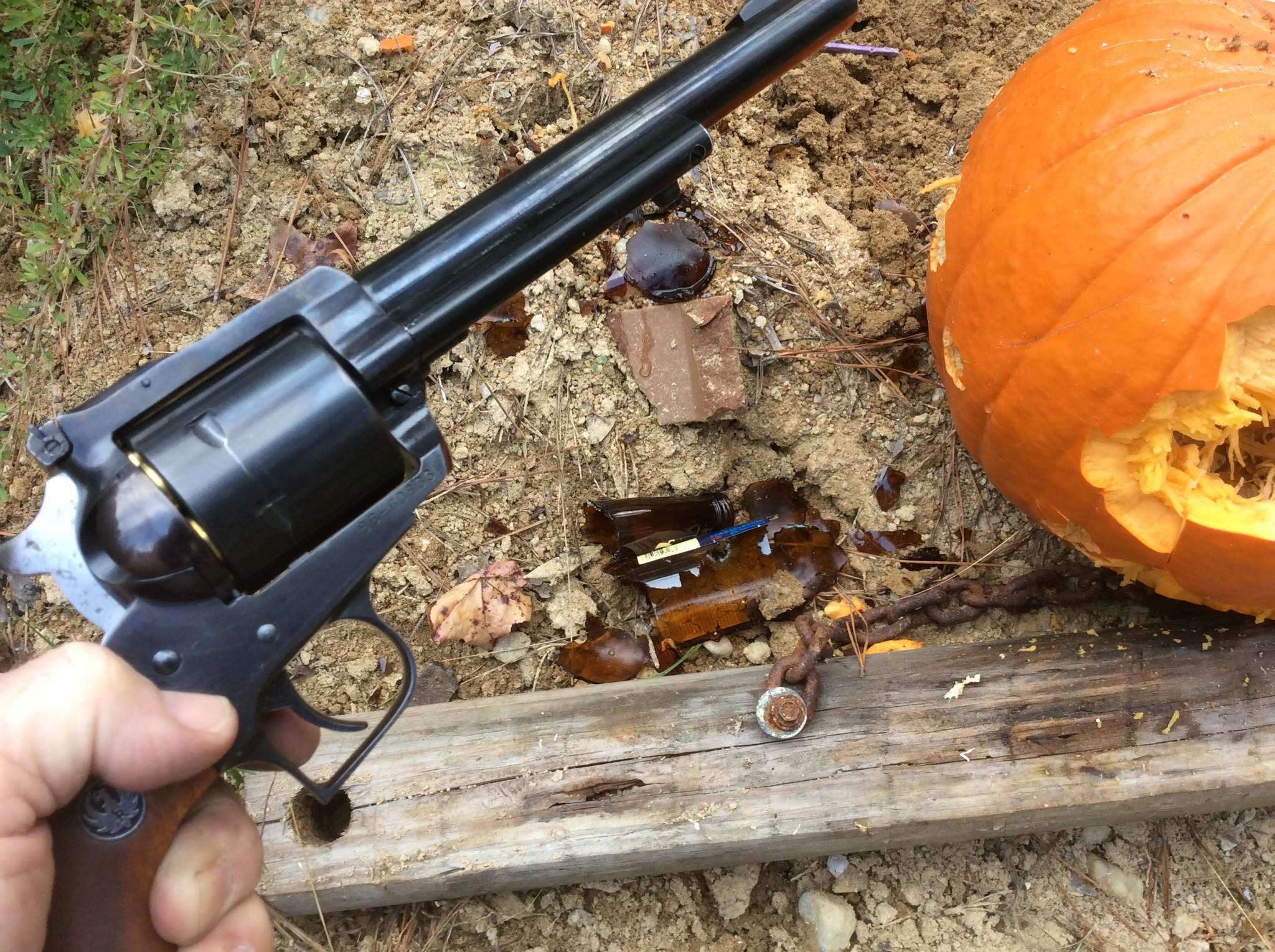 44 mag beer bottle hit 20 yds..jpg