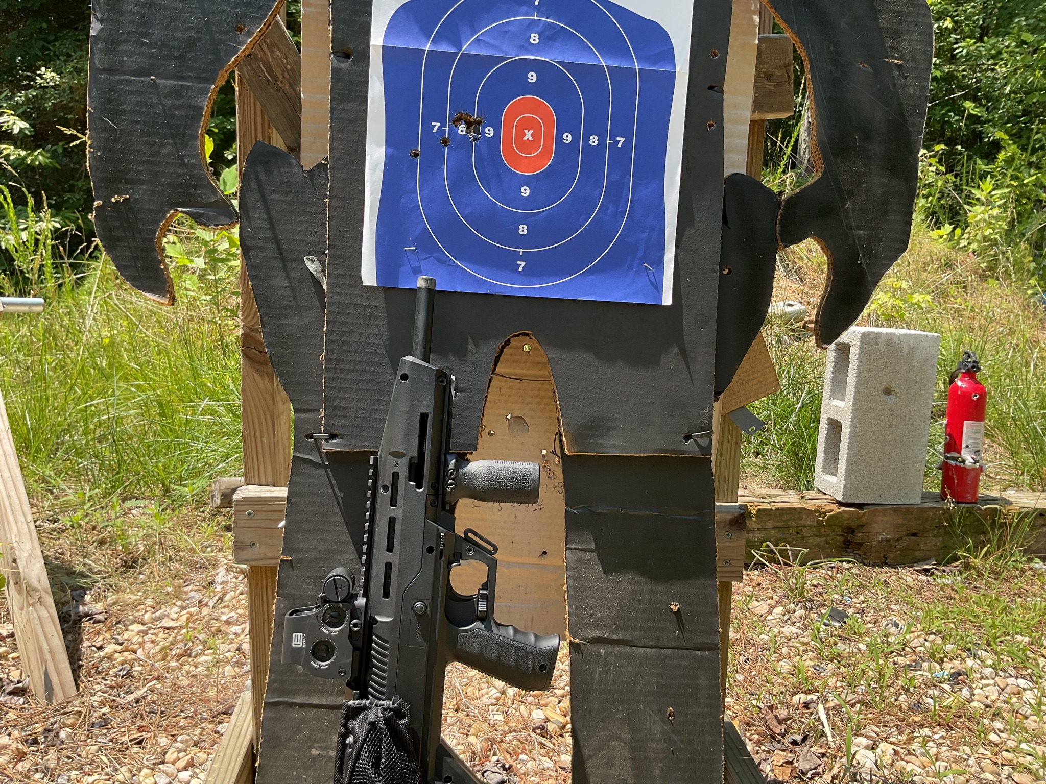 hiPoint 45 acp carbine in bullpup setup.jpg
