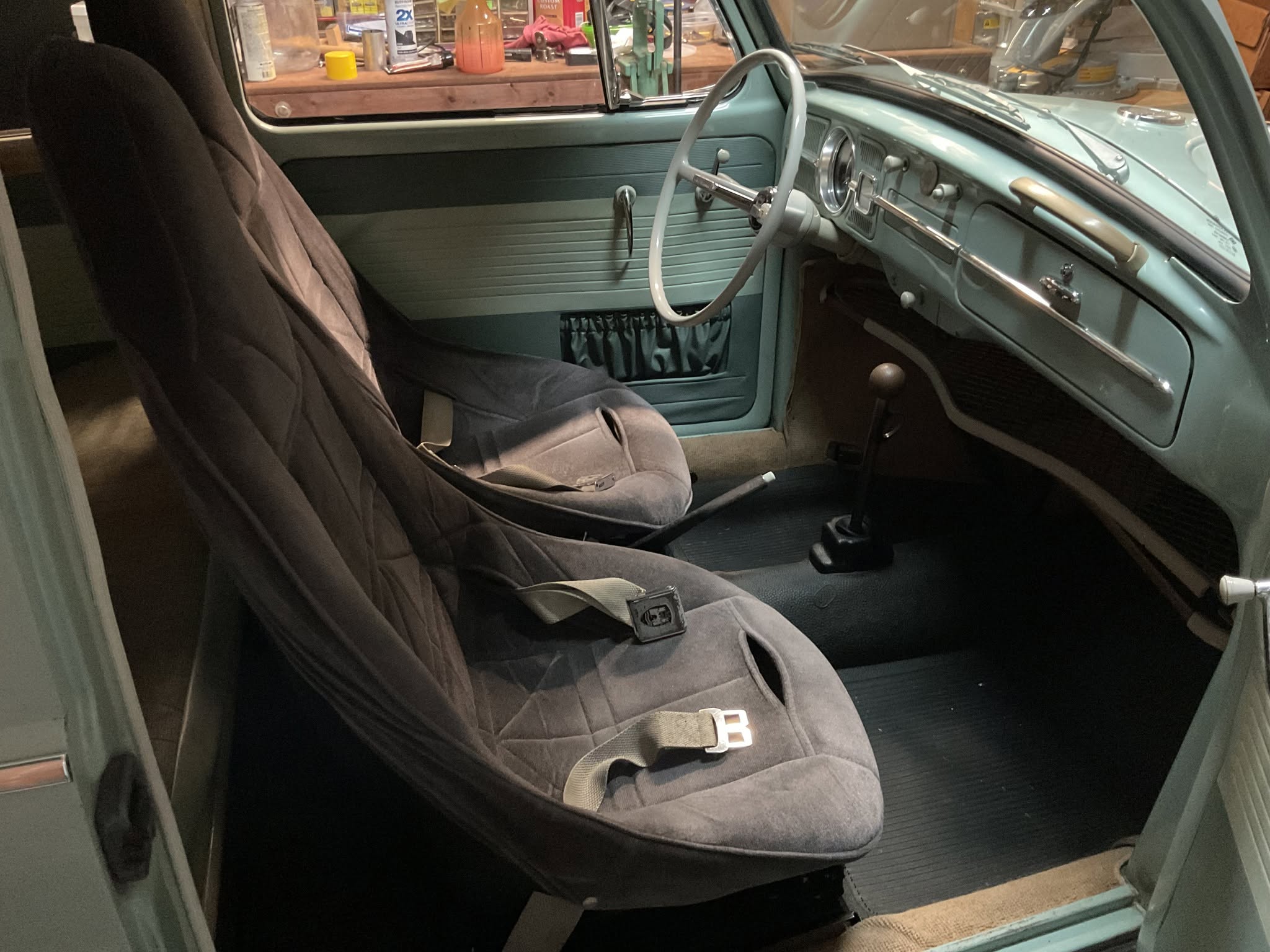 my old race seats in the Bug.jpg
