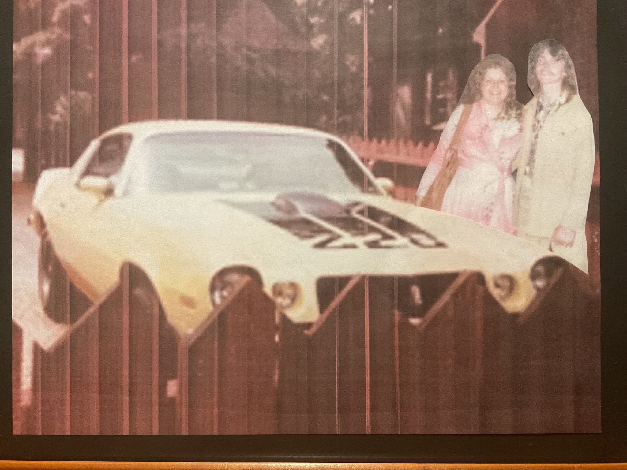 back in 1975 margie and I with my 1974 Z 28.jpg