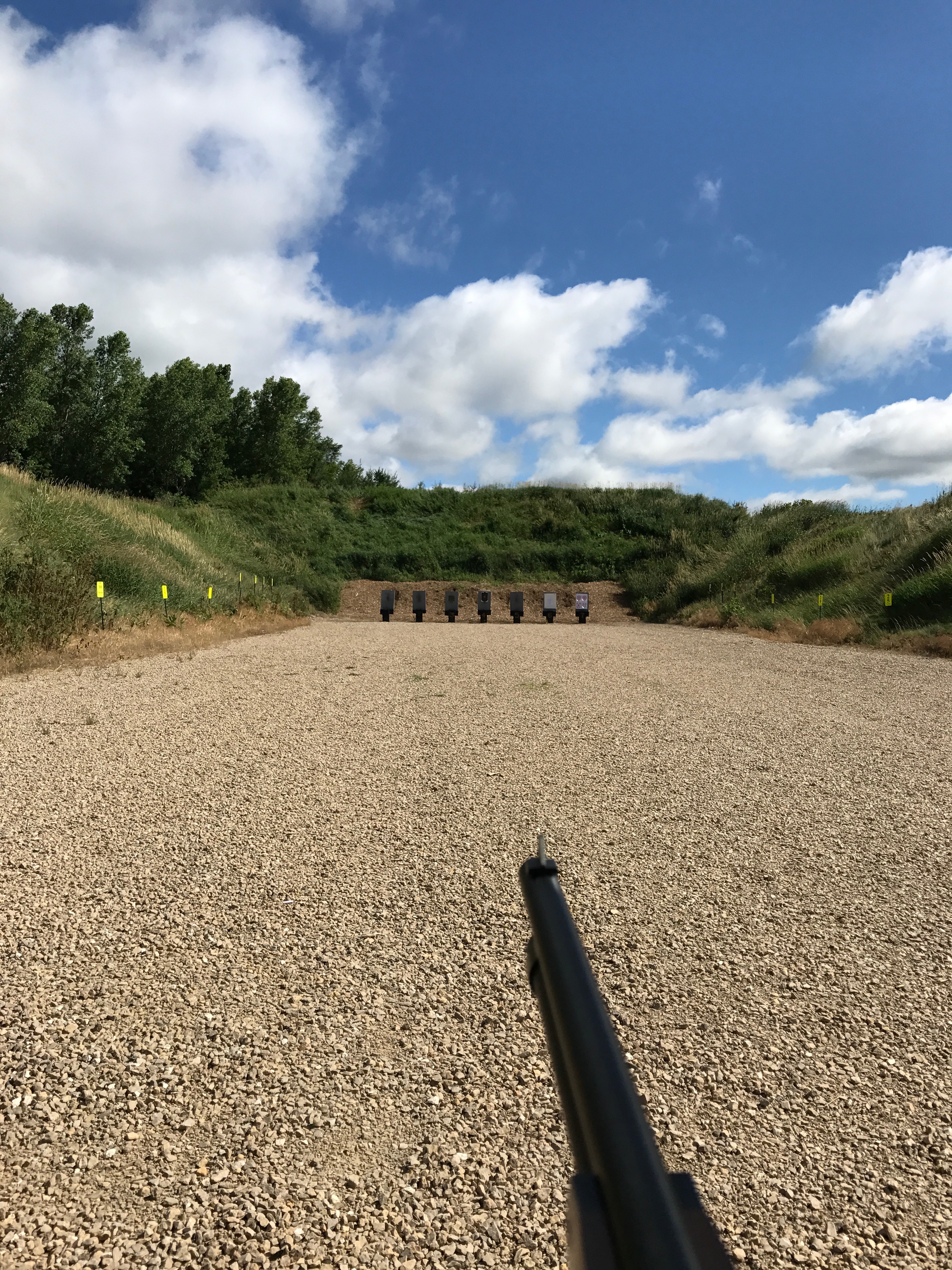 Looking at targets from 53 yards.