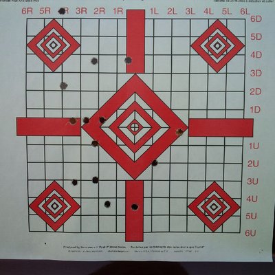 50 yds off hand