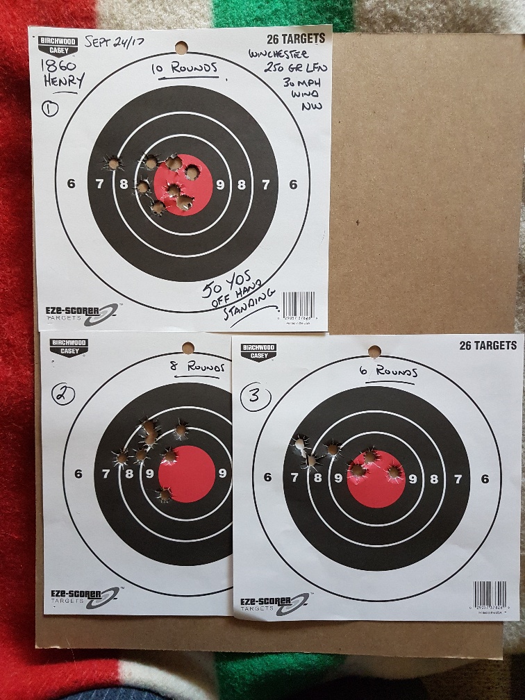 50 yds off hand standing